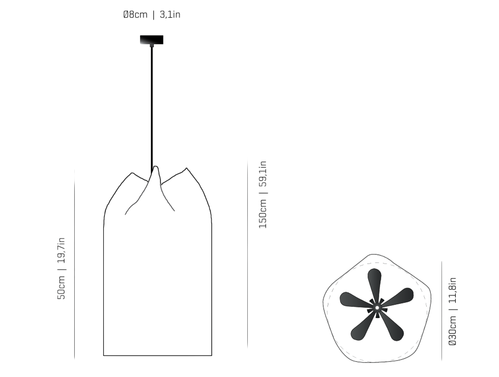 Product specifications for Indoor / White / LED Vintage