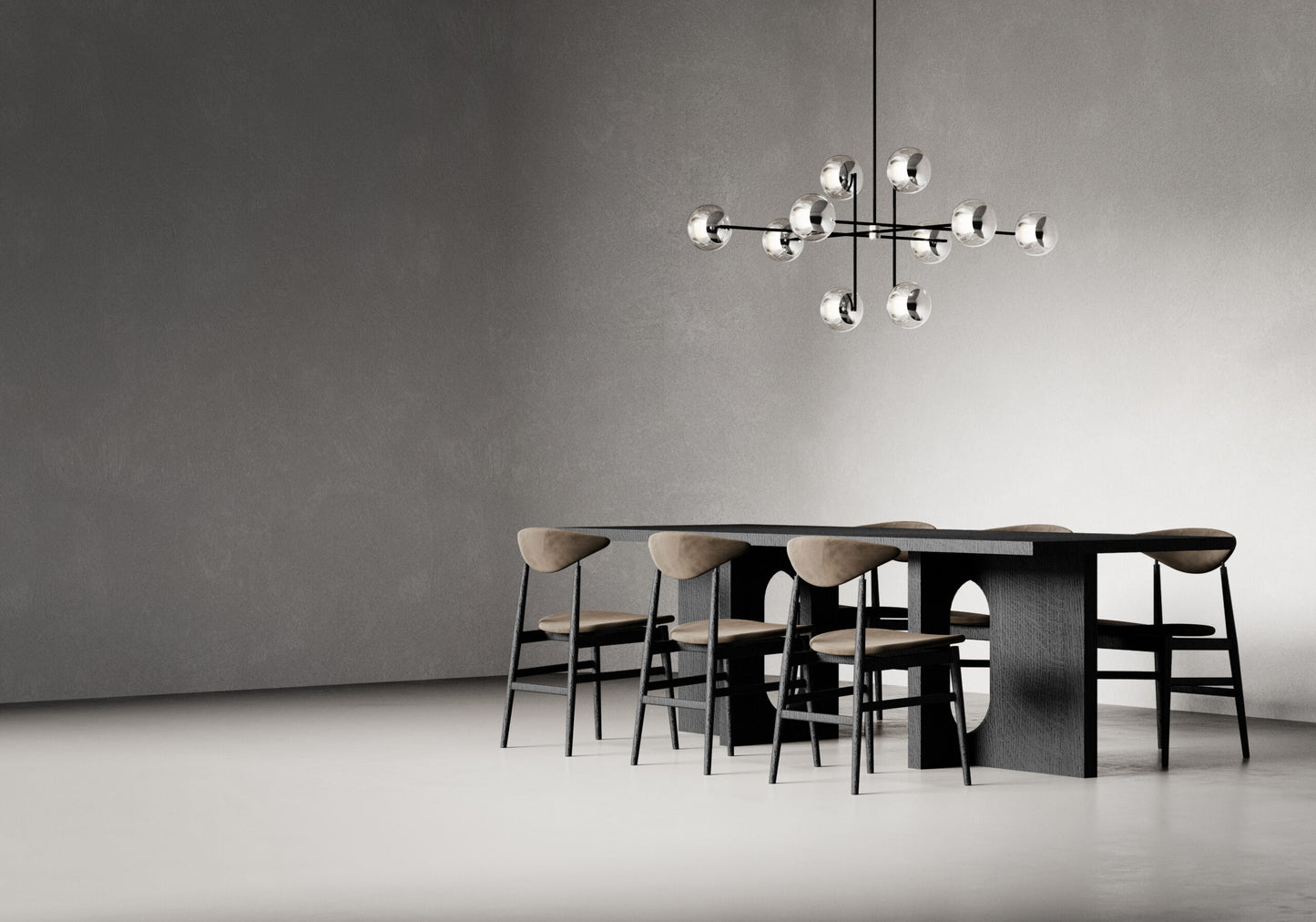 Celine Ten-light chandelier