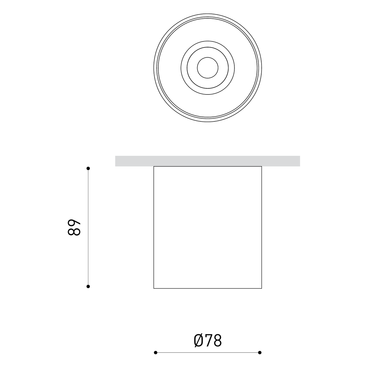 Product specifications for 2700K w/ Super Spot 12° / Textured Black