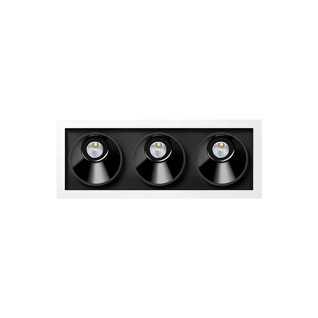 Black Foster Asymmetric - Recessed 3