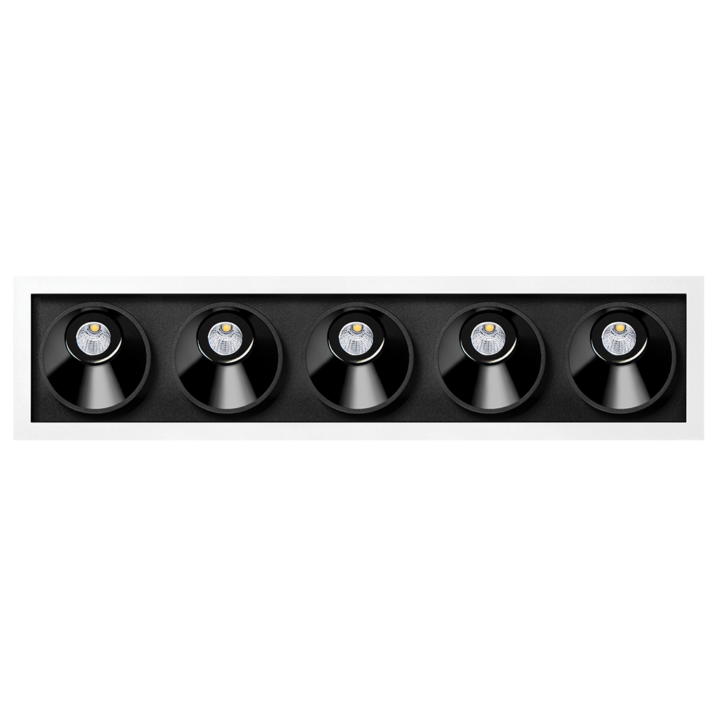 Black Foster Asymmetric - Recessed 5