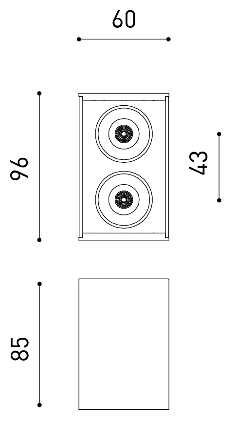 Product specifications for Textured Black / Flood / 2700K