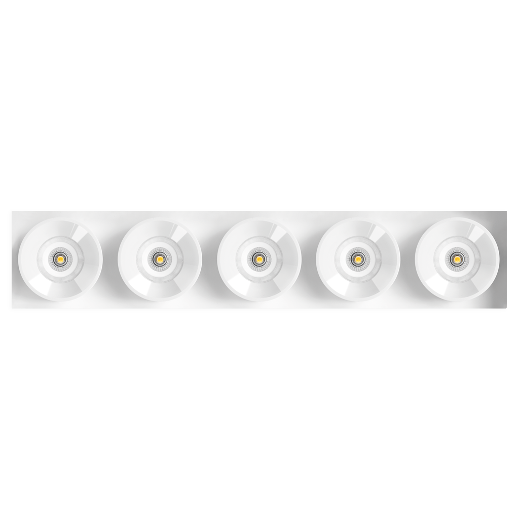 Black Foster Trimless - 5 Light's