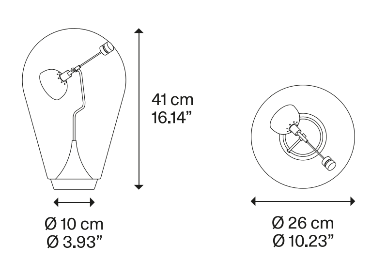 Product specifications for Chrome / Clear