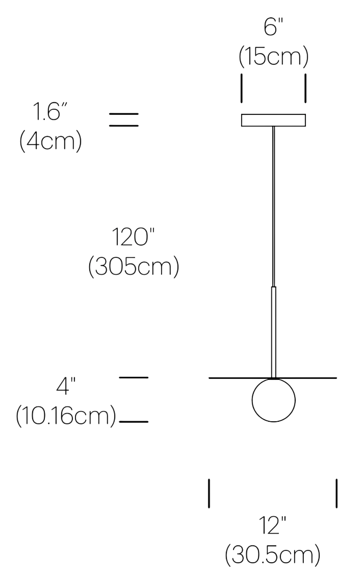 Product specifications for Chrome / 30.5 cm (12")