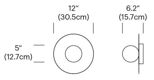 Product specifications for Chrome / 30.5 cm (12")