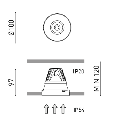 Product specifications for Gold / 13° Super Spot / 2700K