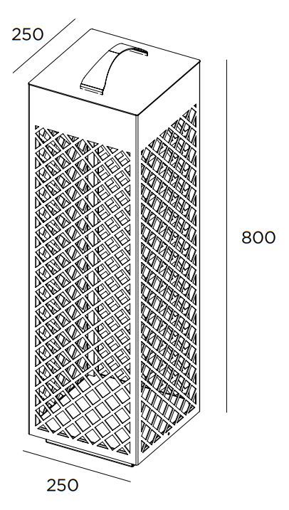 Product specifications for Natural Black / Fix in 80 cm / 2200K