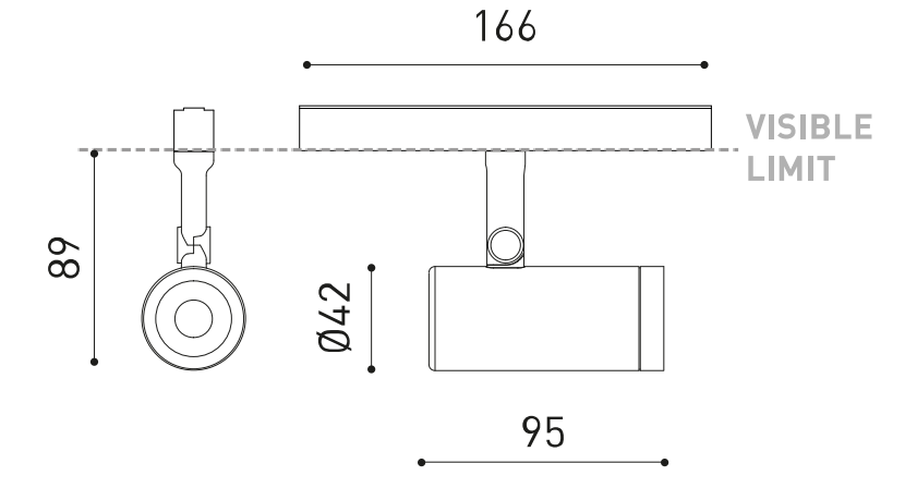 Product specifications for Textured Black / 12° Super Spot / 2700K w/ No Dim