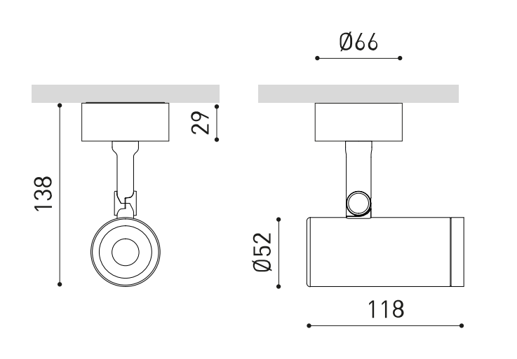 Product specifications for Textured Black / 13° Super Spot / 2700K w/ DALI