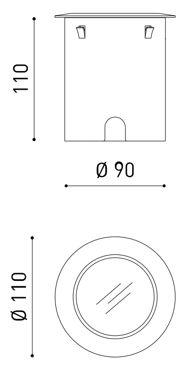 Product specifications for Black / M (No Dim) / 2700K
