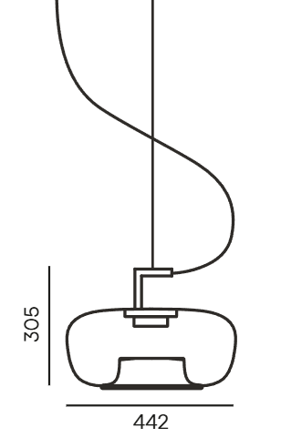 Product specifications for Smoke grey / Non Dimmable