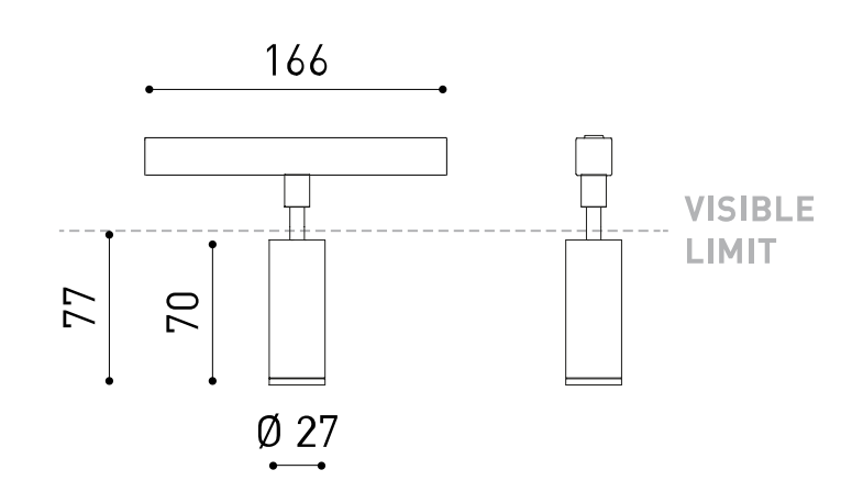Product specifications for Gold / Spot / No Dim w/ 2700K