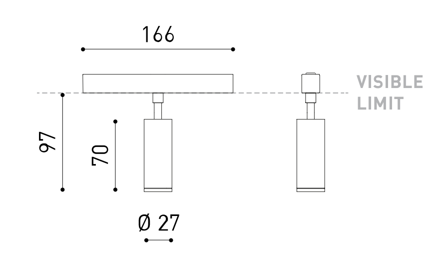 Product specifications for Gold / Spot / No Dim w/ 2700K