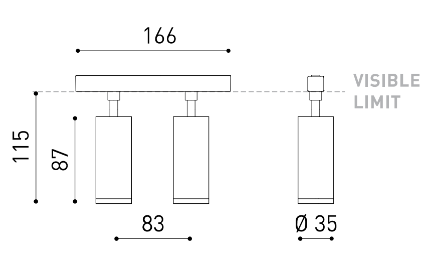 Product specifications for Gold / Spot / No Dim w/ 2700K