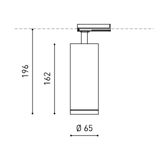 Product specifications for Textured Black / 18° Spot / 3000K