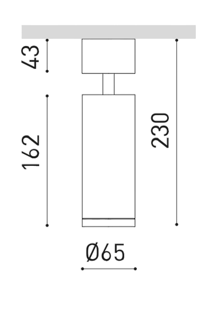 Product specifications for Textured Black / Spot (18°) / No Dim w/ 3000K
