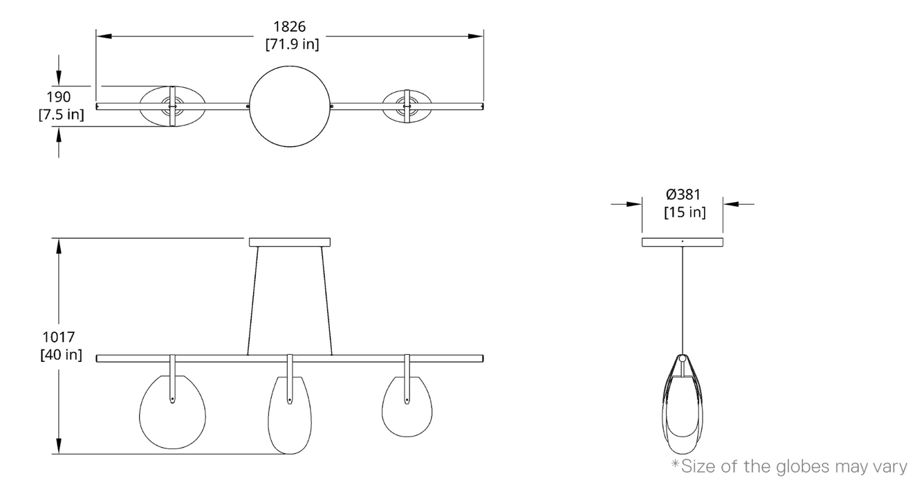 Product specifications for Black Canopy / 2200K / DALI
