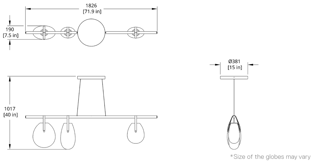 Product specifications for Black Canopy / 2200K / DALI
