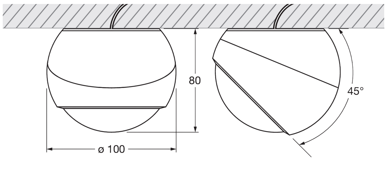 Product specifications for Shiny Chrome / 80° Soft / 2700K