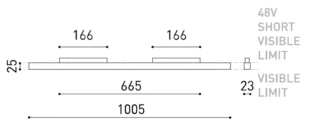 Product specifications for Matt Black / No Dim / 2700K