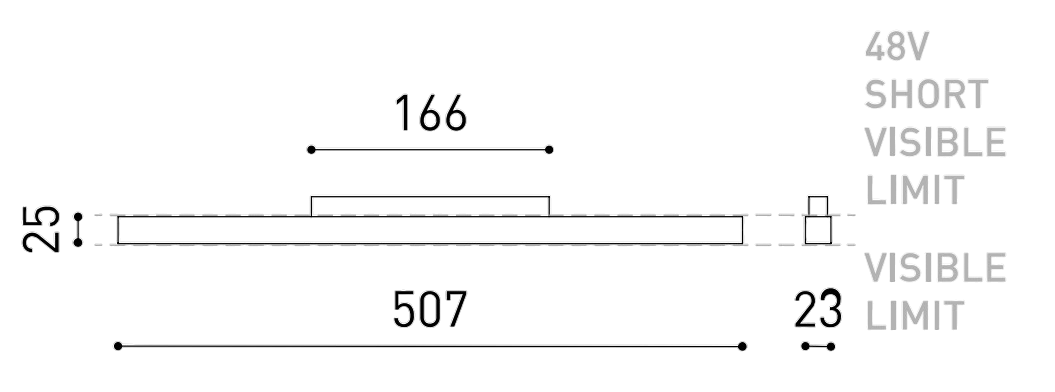 Product specifications for Matt Black / No Dim / 2700K