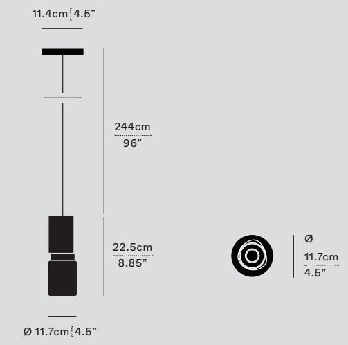 Product specifications for Pepper / DALI