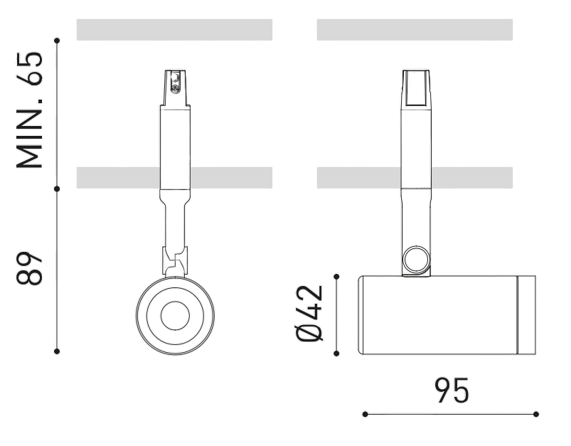 Product specifications for Textured Black / Super Spot (12°) / 2700K