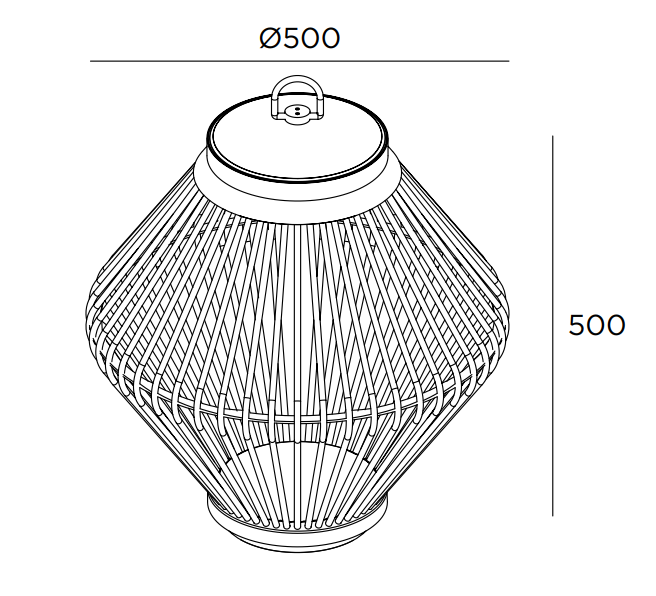 Product specifications for Natural Black / 50 cm / 2200K