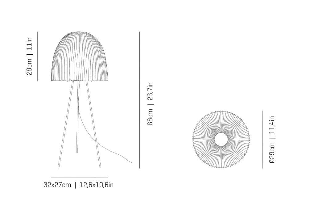 Product specifications for White / Transparent / LED Vintage