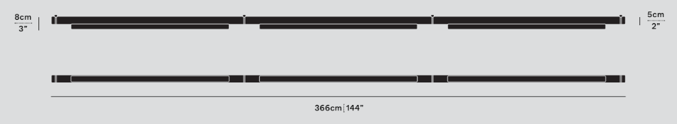 Product specifications for Black / Black / Phase w/ 2700K