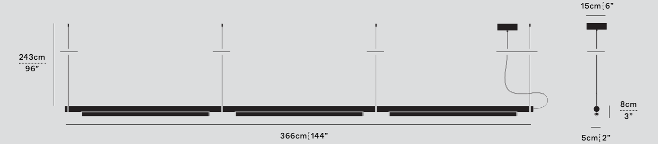 Product specifications for Black / Black / Phase w/ 2700K