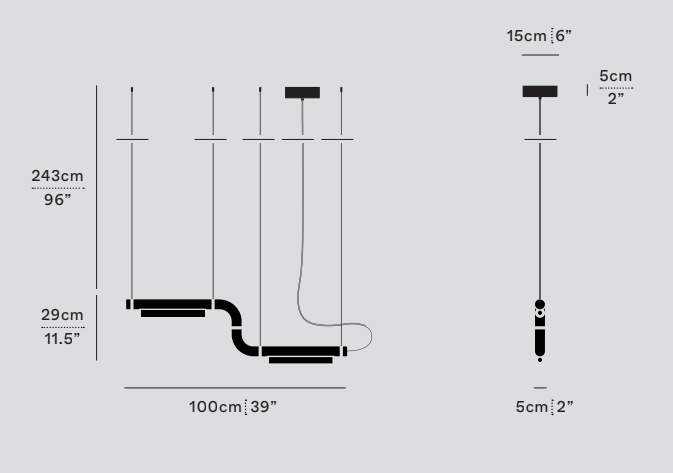 Product specifications for Black / Black / Phase w/ 2700K