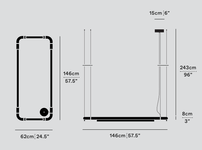 Product specifications for Black / Black / Phase w/ 2700K