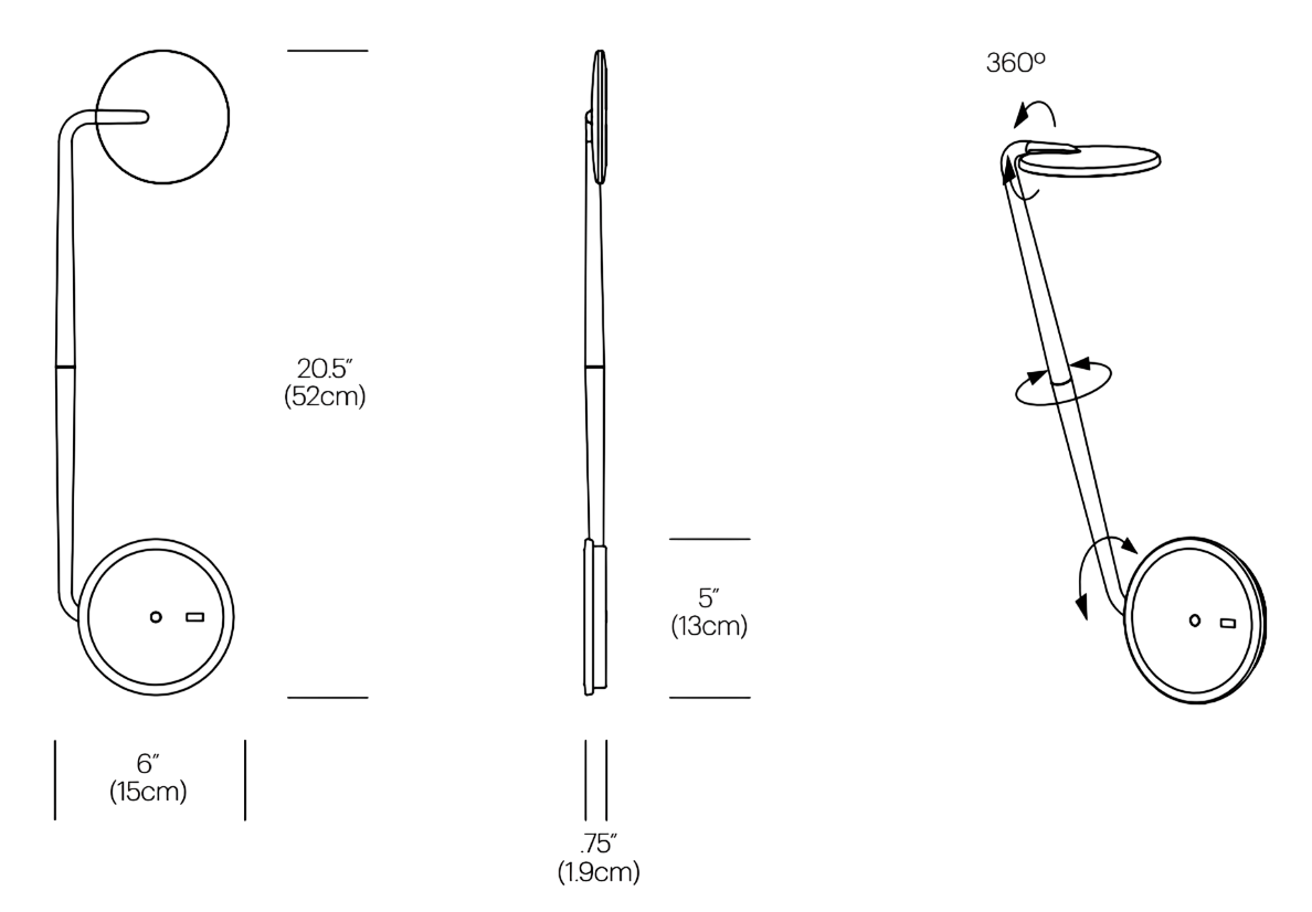 Product specifications for Pin-Up