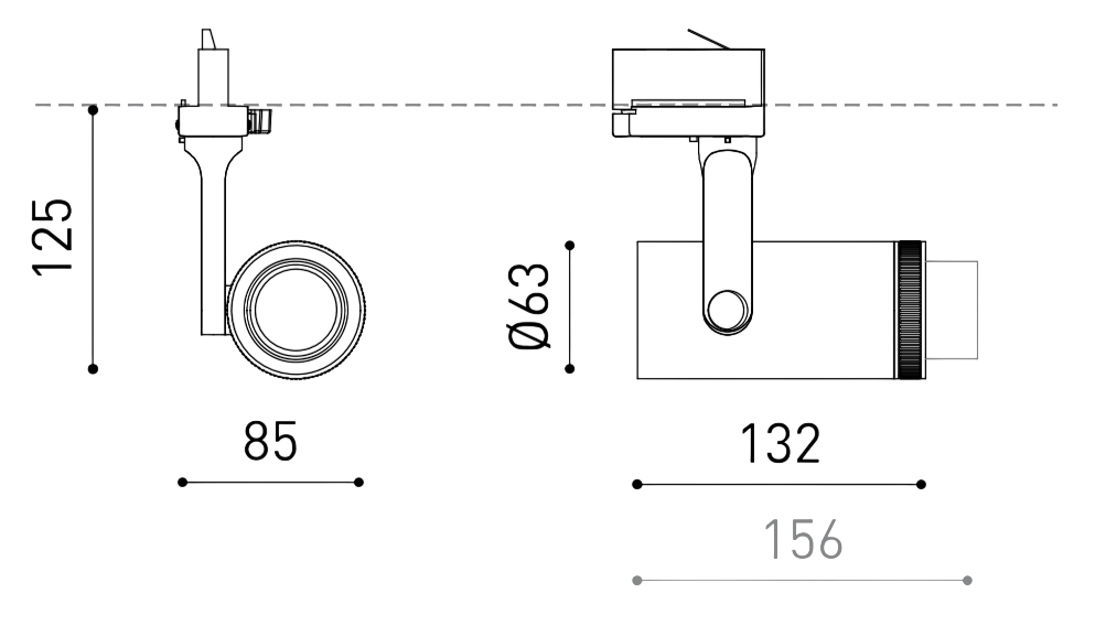 Product specifications for Textured Black / 2700K