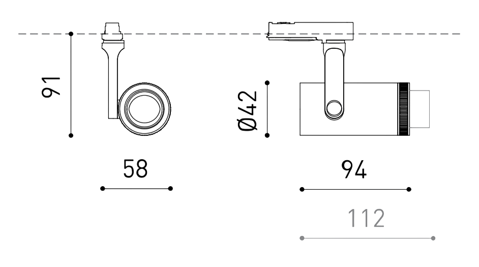 Product specifications for Textured Black / 2700K
