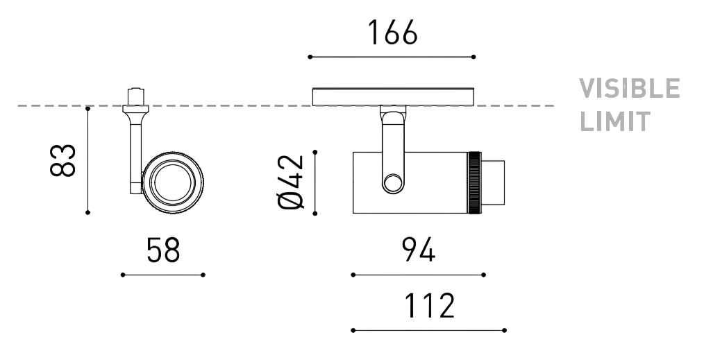 Product specifications for Textured Black / No Dim / 2700K