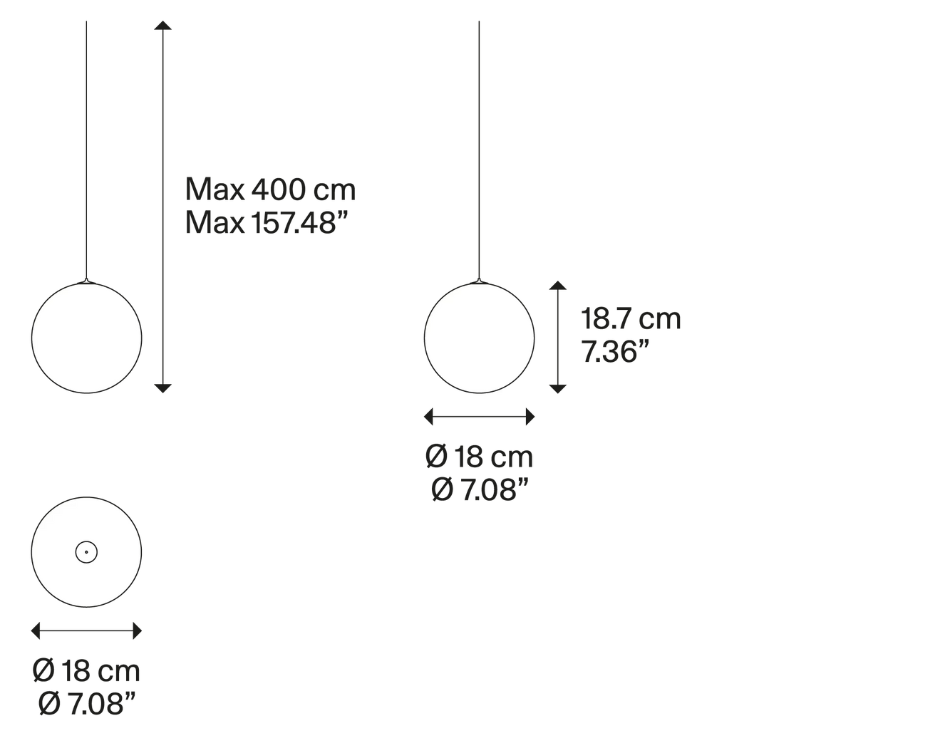 Product specifications for 2700K / White Translucent w/ White / Clear