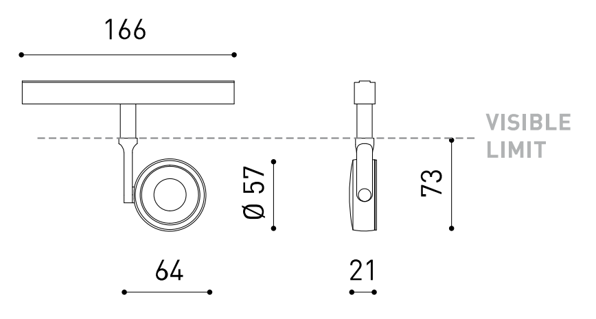 Product specifications for Textured Black / 17° / 2700K