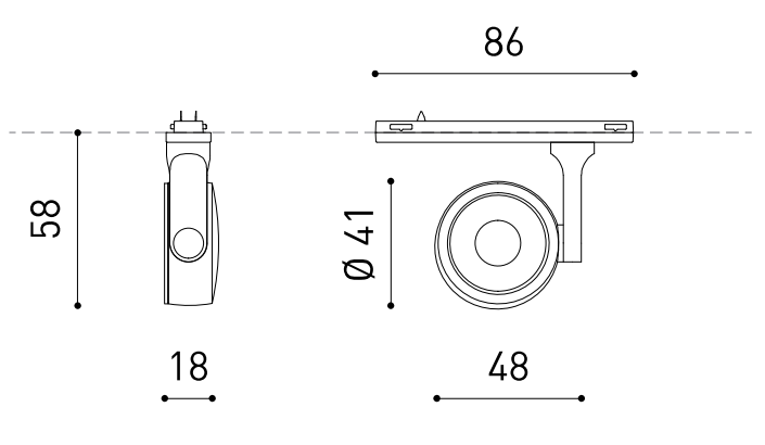 Product specifications for Textured Black / 17° / 2700K