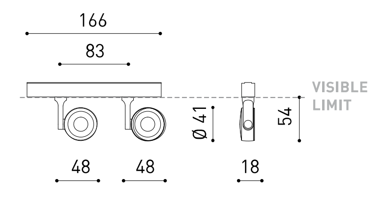 Product specifications for Textured Black / 17° / 2700K