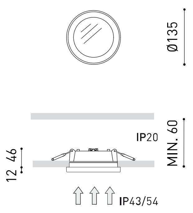 Product specifications for STRAM MINI 2 / Not Dimming / 2700K