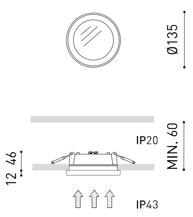 Product specifications for STRAM MINI PRISMATIC 2 / Not Dimming / 2700K