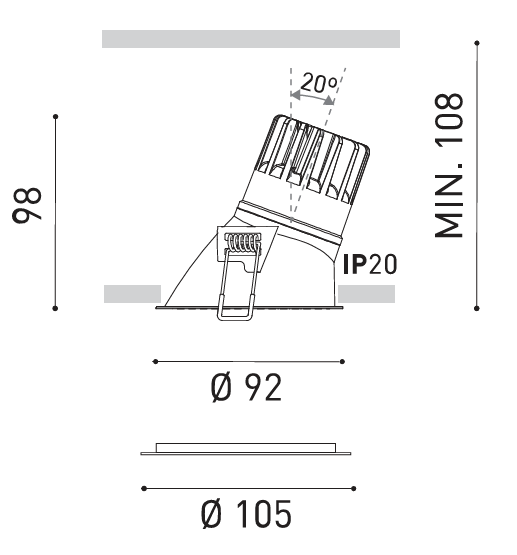 Product specifications for 5W / Gold / 2700K