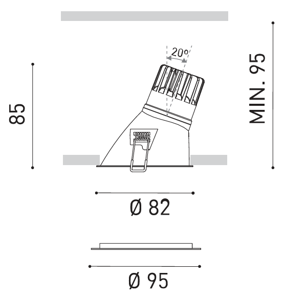 Product specifications for 5W / Gold / 2700K
