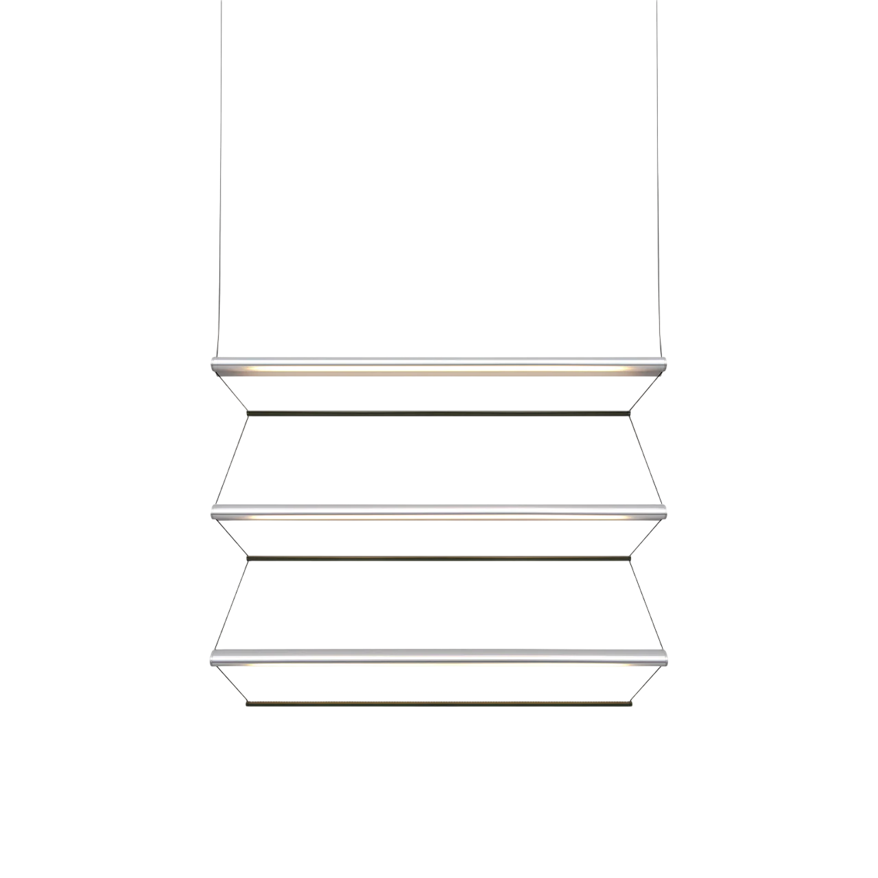 Tier 150 Pendant - Anodized Silver