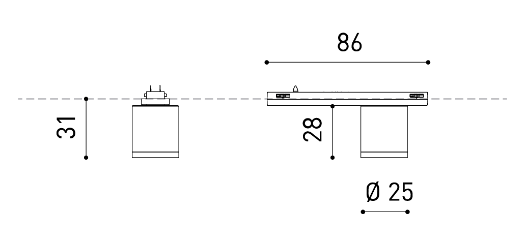 Product specifications for Textured Black / 19° / 2700K