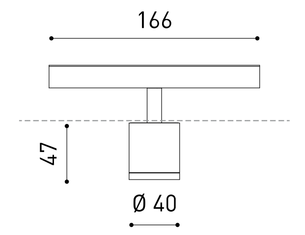 Product specifications for TOP MINI 48V 20º / Textured black / 2700K