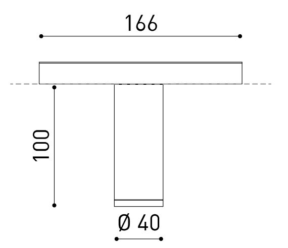 Product specifications for SHORT 20º / Textured black / 2700K